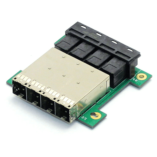 sff-8644 to sff-8643 quad port adapter product khoserver