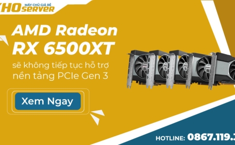 AMD Radeon RX 6500XT sẽ không tiếp tục hỗ trợ nền tảng PCIe Gen 3