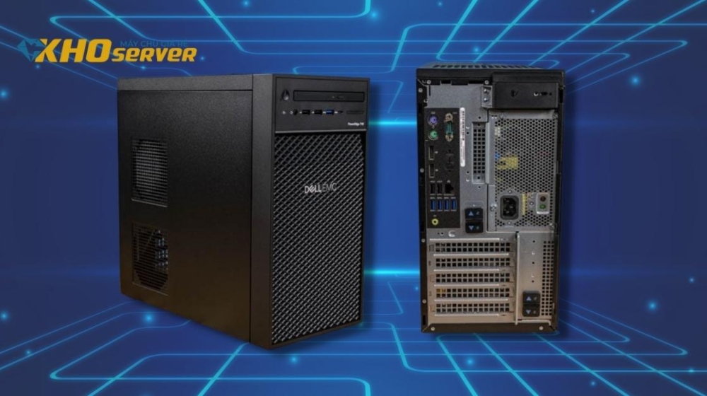 Review Dell EMC PowerEdge T40 - Máy chủ giá rẻ, hiệu năng cao