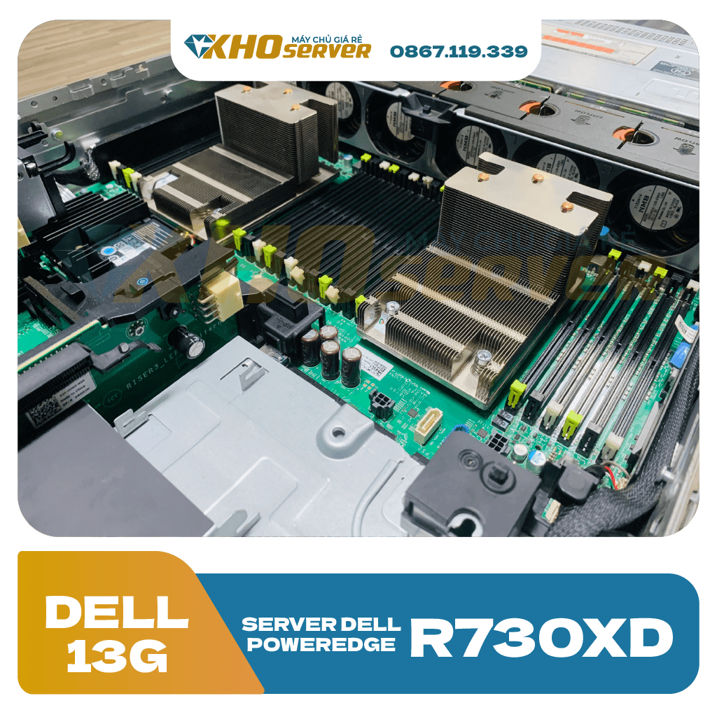 Server Dell PowerEdge R730xd 24x2.5 Cũ