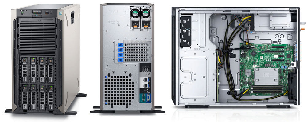 Cấu hình mạnh mẽ của Dell PowerEdge T340 thế hệ máy chủ 14G