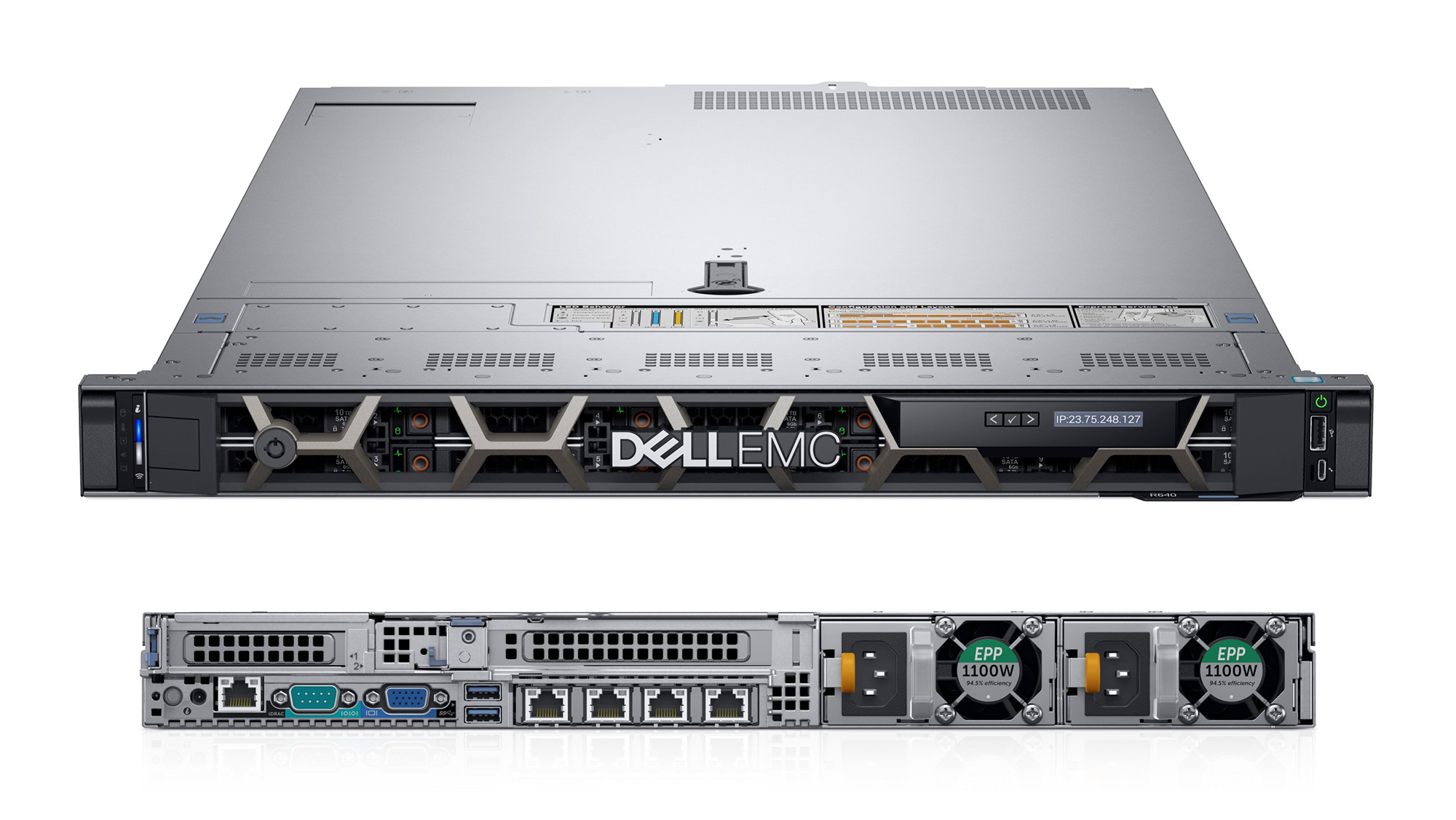 Dell PE R640 tối ưu hoá năng suất công việc trong thân hình máy chủ nhỏ gọn Rack 1U