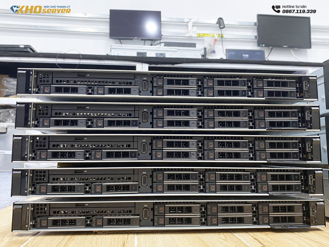 Máy Chủ Dell PowerEdge R640 8x2.5" (Mới 90-98%)