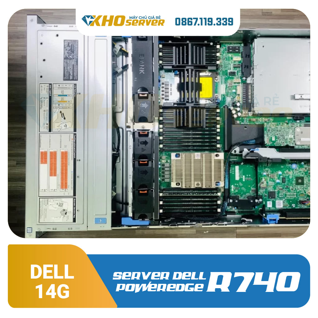 server dell r740 8x2.5 cũ