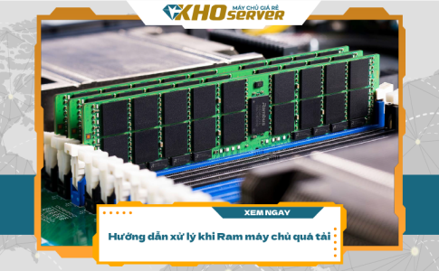 Hướng dẫn xử lý khi RAM máy chủ quá tải