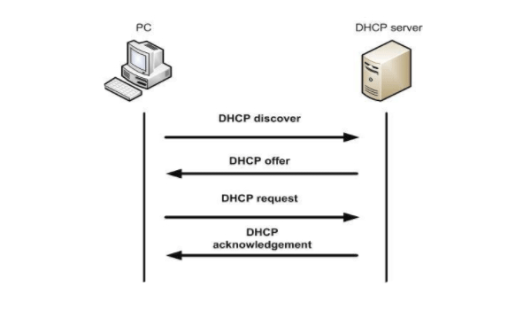 DHCP server và máy client