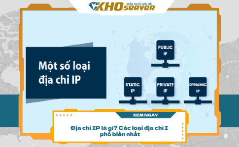 Địa chỉ IP là gì? Các loại địa chỉ IP phổ biến nhất