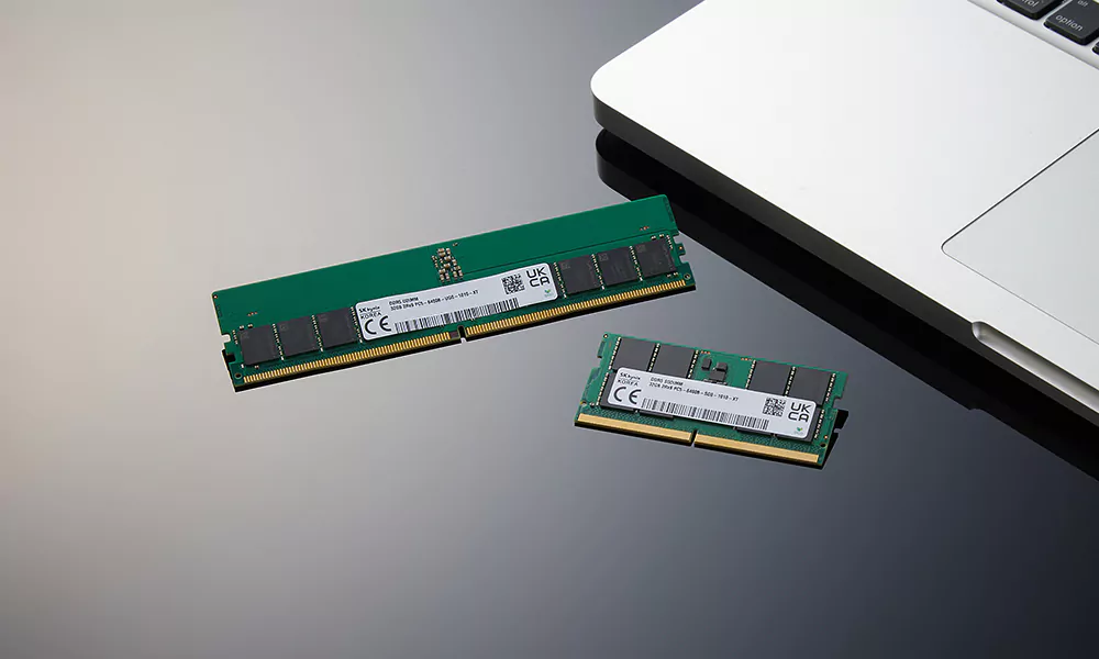 Ram 32 GB DDR5-6400 SODIMM & UDIMM đầu tiên trên thế giới của SK hynix