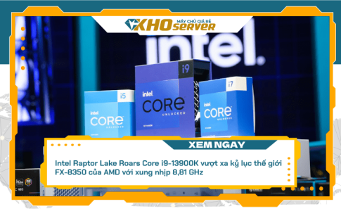 Intel Raptor Lake Roars Core i9-13900K vượt xa kỷ lục thế giới FX-8350 của AMD với xung nhịp 8,81 GHz