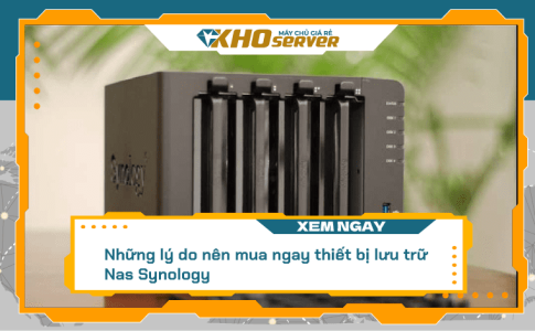 Những lý do nên mua ngay thiết bị lưu trữ Nas Synology