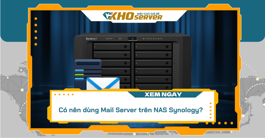 mail server trên nas synology