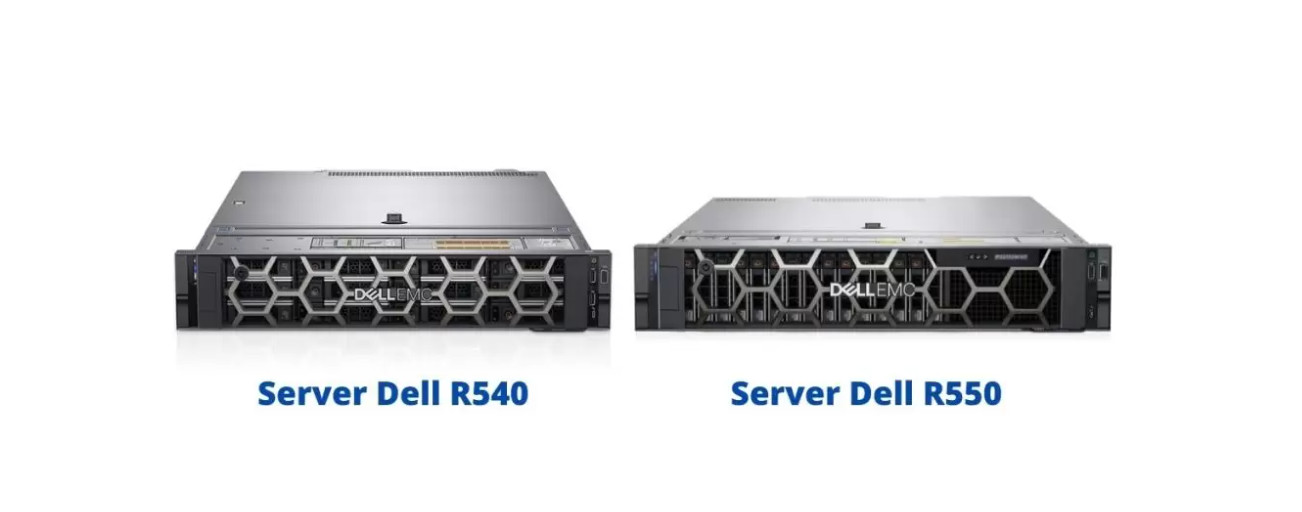 Những điểm khác biệt giữa máy chủ Dell R540 và Dell R550