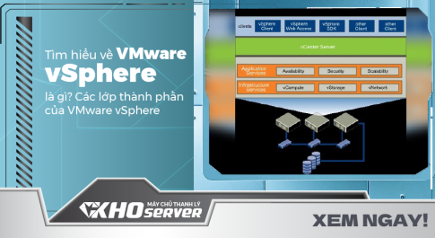 Tìm hiểu về VMware vSphere là gì? Các lớp thành phần của VMware vSphere