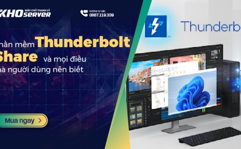 Phần mềm Thunderbolt Share và mọi điều người dùng nên biết