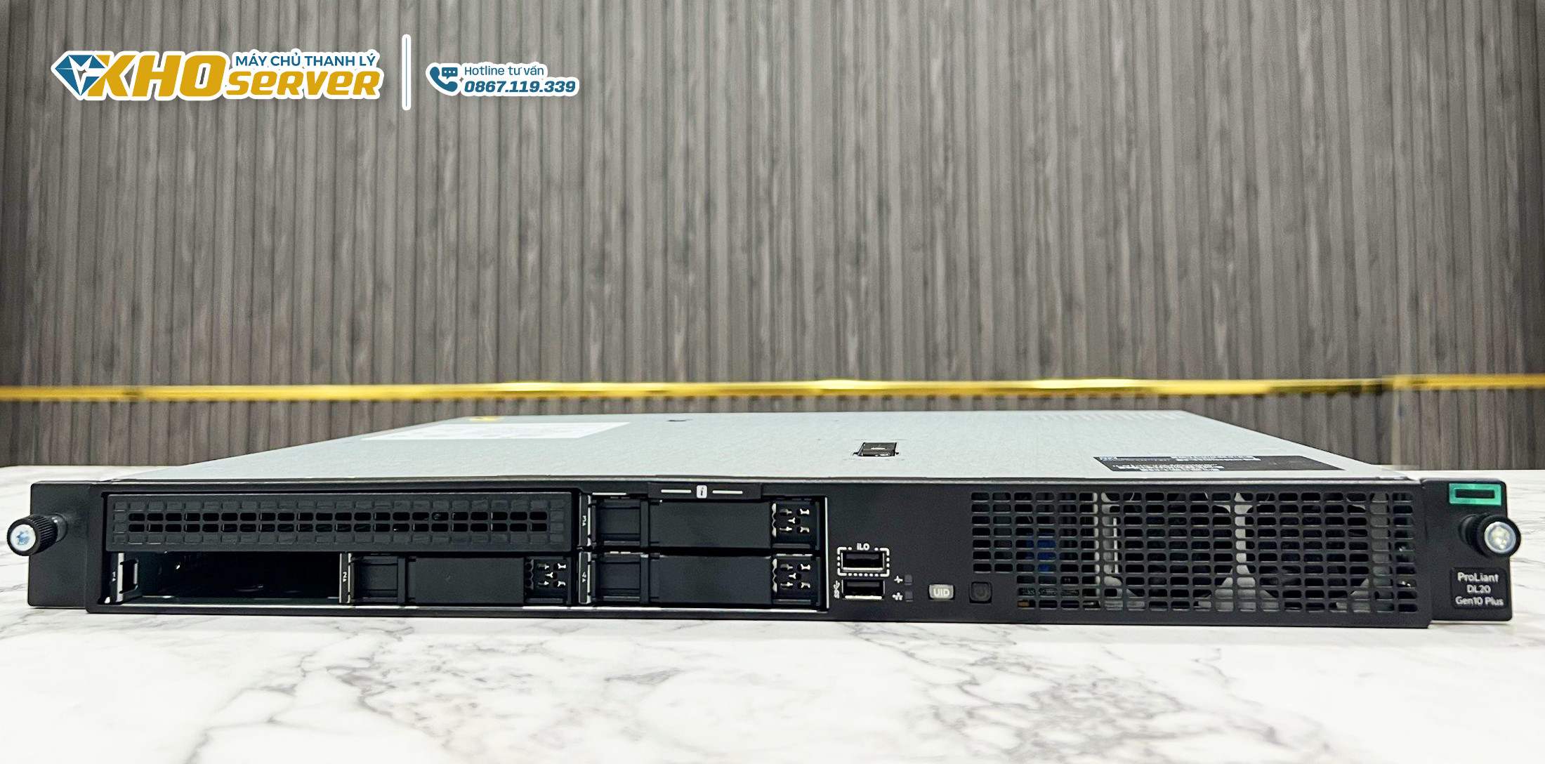 Máy Chủ HPE ProLiant DL20 Gen10 Plus 4SFF