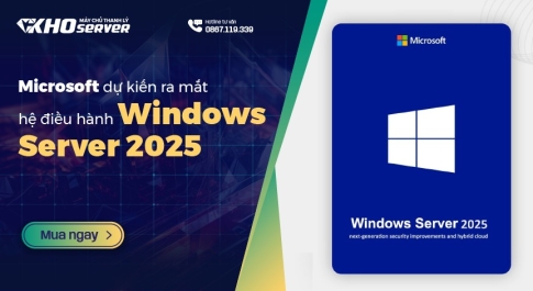 Microsoft dự kiến ra mắt hệ điều hành Windows Server 2025