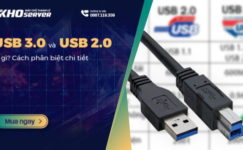 USB 3.0 và USB 2.0 là gì? Cách phân biệt chi tiết