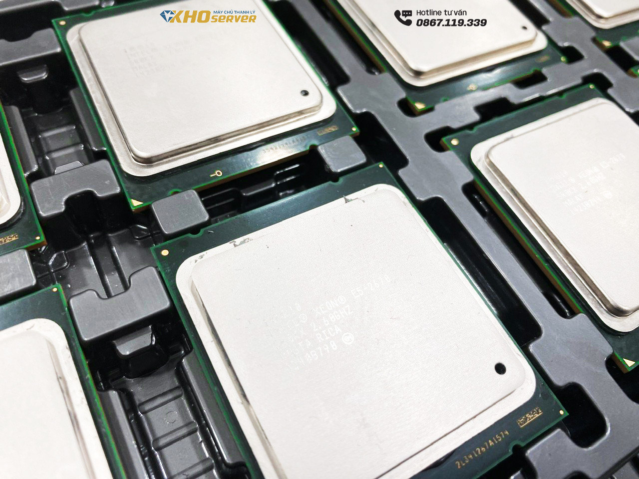 CPU thanh lý bán chạy nhất tại Khoserver