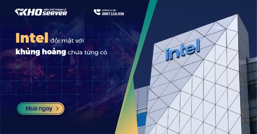 Intel đối mặt với khủng hoảng chưa từng có