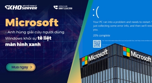 Microsoft - Anh hùng giải cứu người dùng Windows