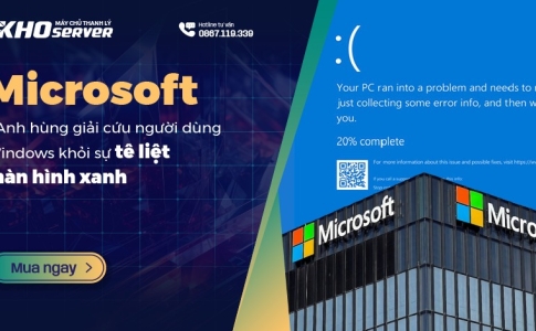 Microsoft - Anh hùng giải cứu người dùng Windows