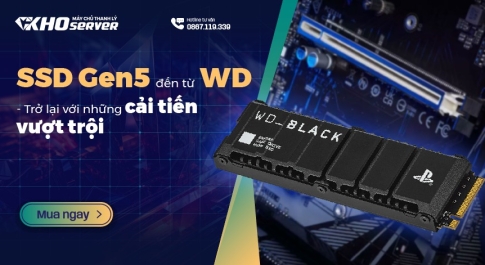 SSD Gen5 đến từ WD - Trở lại với những cải tiến vượt trội