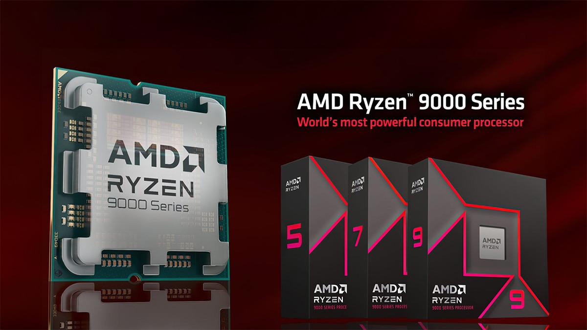 AMD Ryzen 9000 “Zen 5” giảm giá mạnh 12% trong tháng ra mắt