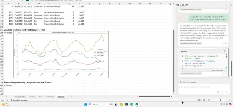 Microsoft Copilot - Trợ lý AI làm chủ Excel và PowerPoint