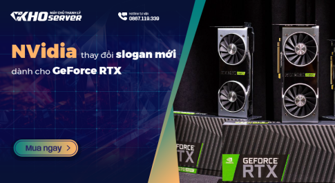 NVidia thay đổi slogan mới dành cho GeForce RTX