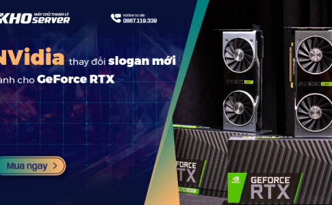 NVidia thay đổi slogan mới dành cho GeForce RTX