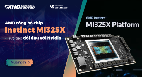 AMD công bố chip Instinct MI325X - Trực tiếp đối đầu với Nvidia