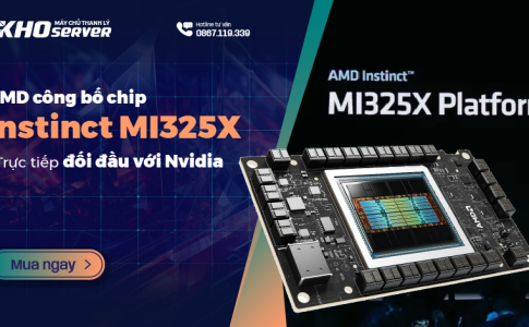 AMD công bố chip Instinct MI325X - Trực tiếp đối đầu với Nvidia