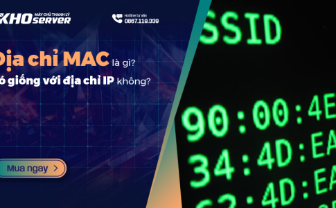 Địa chỉ MAC là gì? Có giống với địa chỉ IP không?