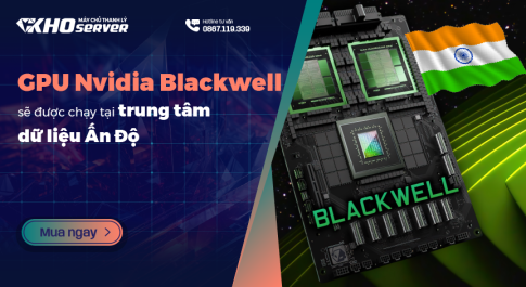 GPU Nvidia Blackwell sẽ được chạy tại trung tâm dữ liệu Ấn Độ