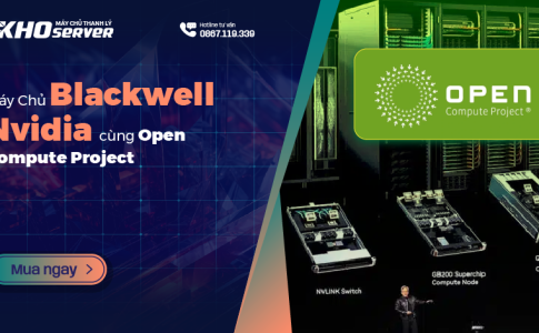 Máy chủ Blackwell Nvidia cùng Open Compute Project