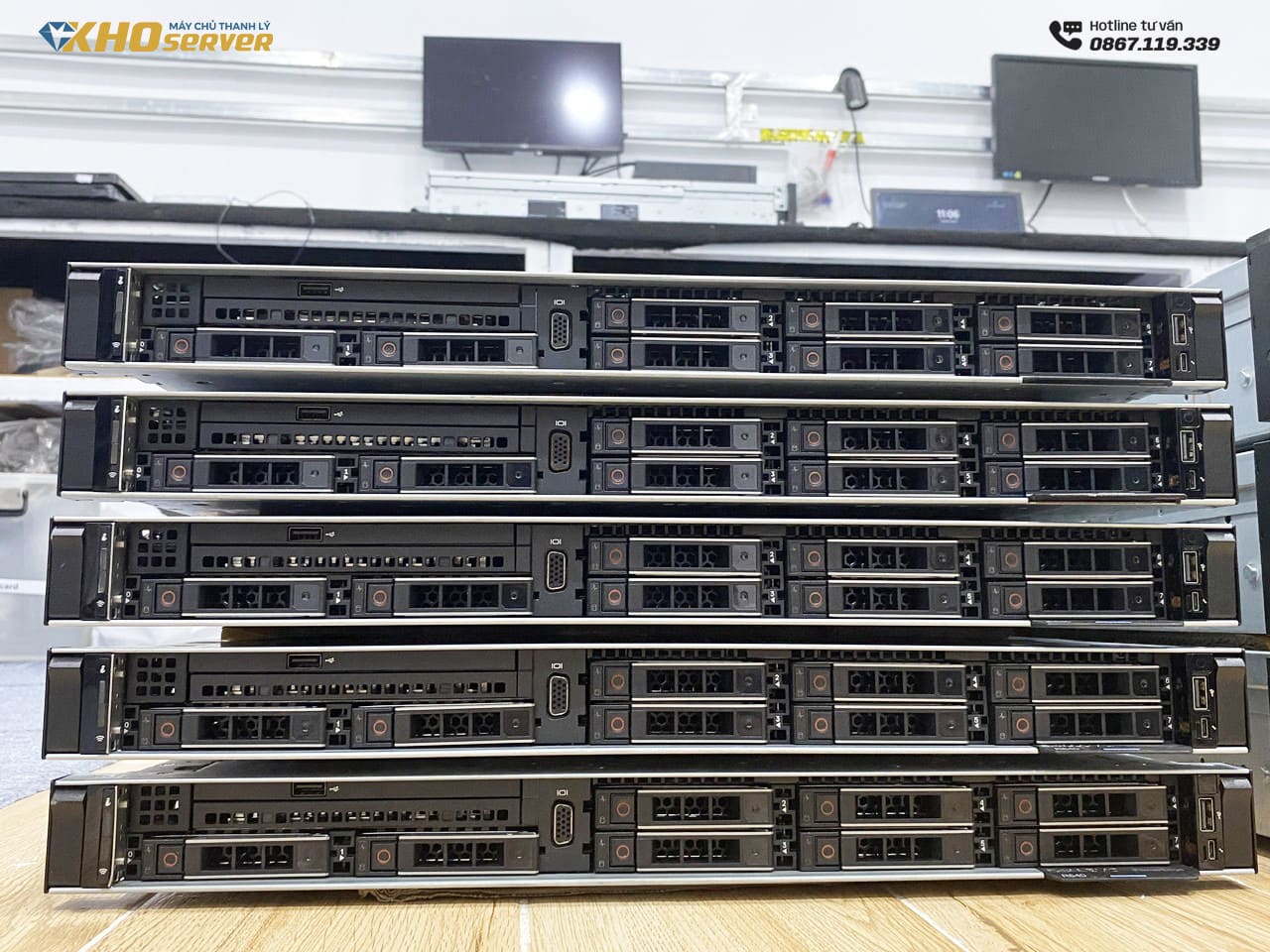 Máy Chủ Dell Poweredge R620 10x2.5"