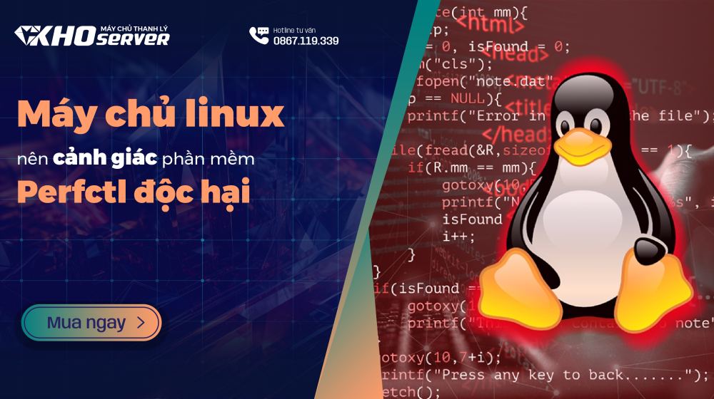 Máy chủ linux nên cảnh giác phần mềm Perfctl độc hại