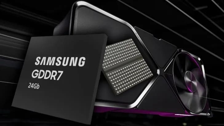 Samsung mở ra kỷ nguyên mới với ram GDDR7 3GB