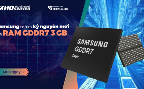 Samsung mở ra kỷ nguyên mới với ram GDDR7 3GB