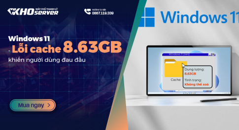 Windows 11 - Lỗi cache 8.63GB khiến người dùng đau đầu