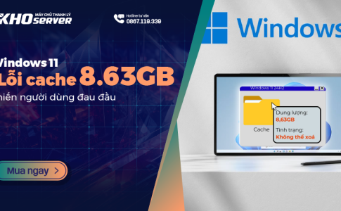 Windows 11 - Lỗi cache 8.63GB khiến người dùng đau đầu