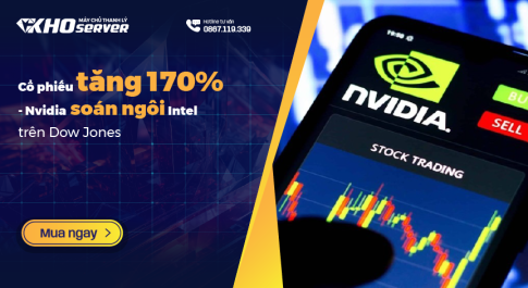 Cổ phiếu tăng 170% - Nvidia soán ngôi Intel trên Dow Jones 