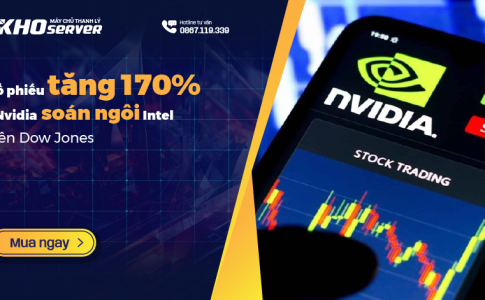 Cổ phiếu tăng 170% - Nvidia soán ngôi Intel trên Dow Jones 