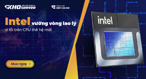 Intel vướng vòng lao lý vì lỗi trên CPU thế hệ mới