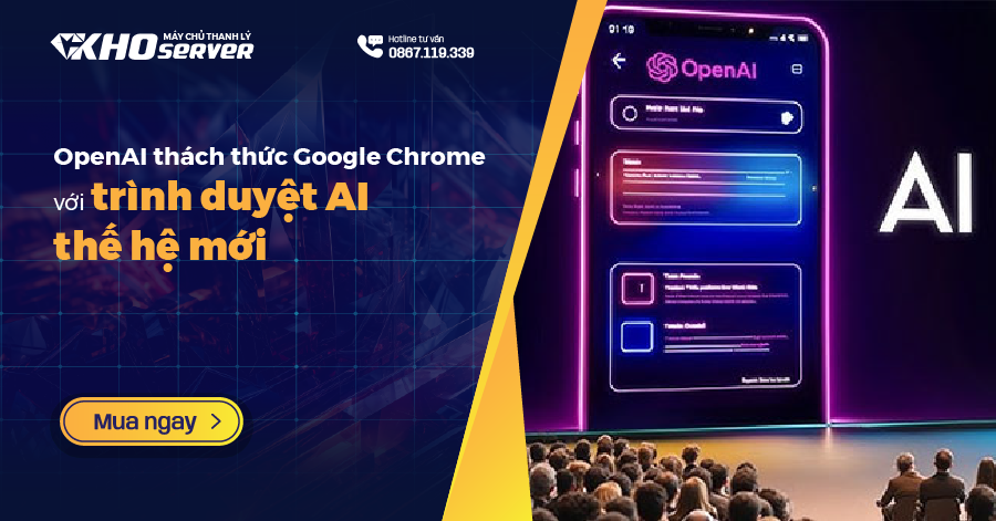 OpenAI ấp ủ trình duyệt NLWeb mới thách thức Google Chrome 