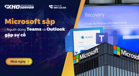 Microsoft sập - Người dùng Teams và Outlook gặp sự cố