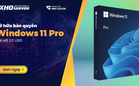 Sở hữu bản quyền Windows 11 Pro chỉ với 20 USD