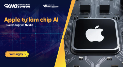 Apple tự làm chip AI - Nói không với Nvidia