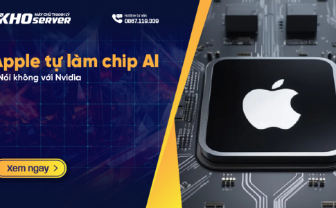 Apple tự làm chip AI - Nói không với Nvidia