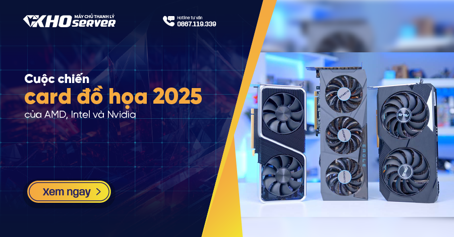 Cuộc chiến card đồ họa 2025 của AMD, Intel và Nvidia